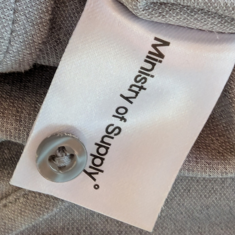 Modern Citizen AeroZero Classic Technical Knit Shirt Gray Airport Ready Sz S - Picture 8 of 11